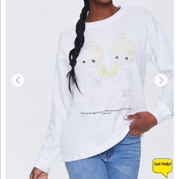 Forever 21 | Plus Size Precious Moments Psalm Tee 3X - Picture 3 of 6